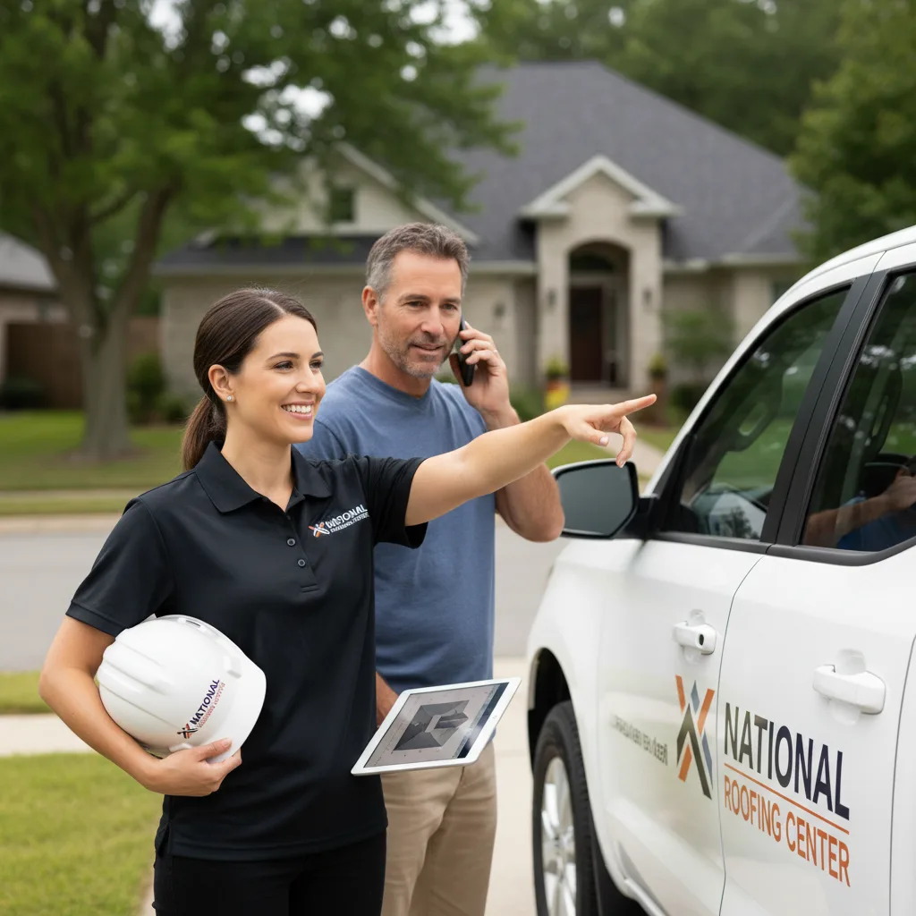 National Roofing Center customer support in Grimsley